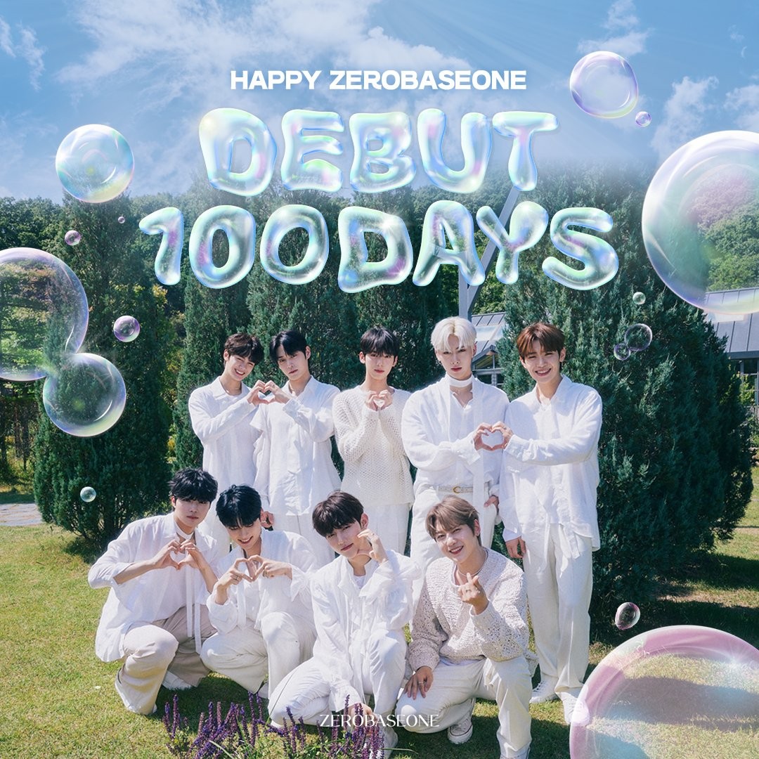 ZEROBASEONE 出道百日海報
