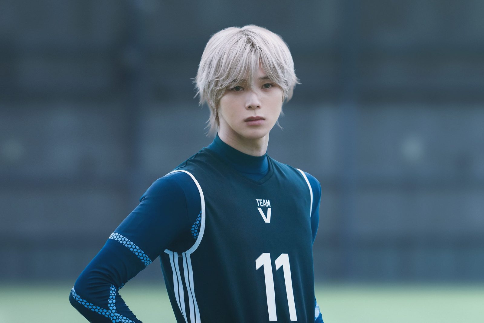 K(&TEAM)飾演天才球員凪誠士郎,正式以電影演員身分出道